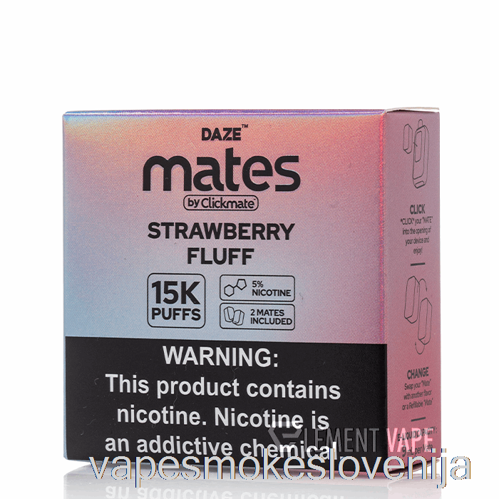 Vape Petrol 7 Daze Mate Pods Strawberry Fluff